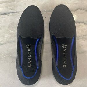 Black Rothy’s loafers